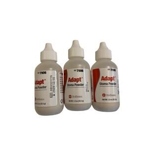 Hollister Adapt Stoma Powder REF 7906 – Lot of 3 BRAND NEW Exp 2029–2030